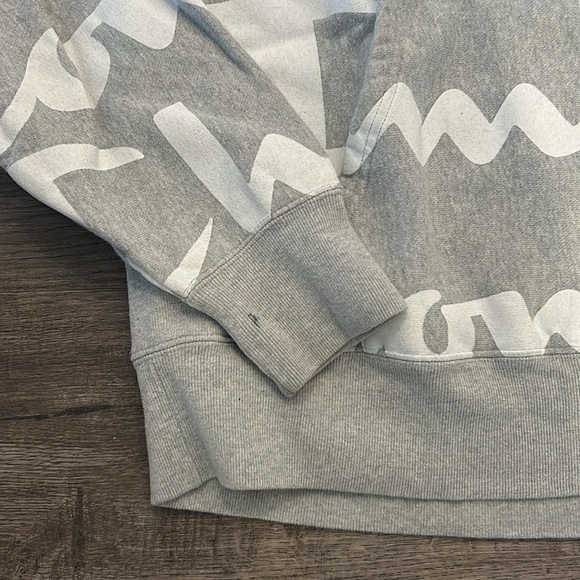 Champion reverse weave spell out all over print hoodie sizer L large - Picture 7 of 8